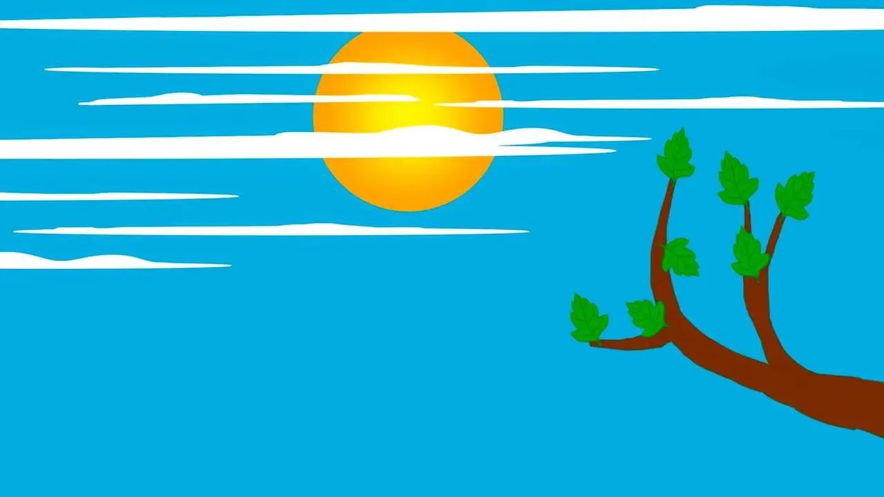 Sol, pero con descenso de temperaturas en León.