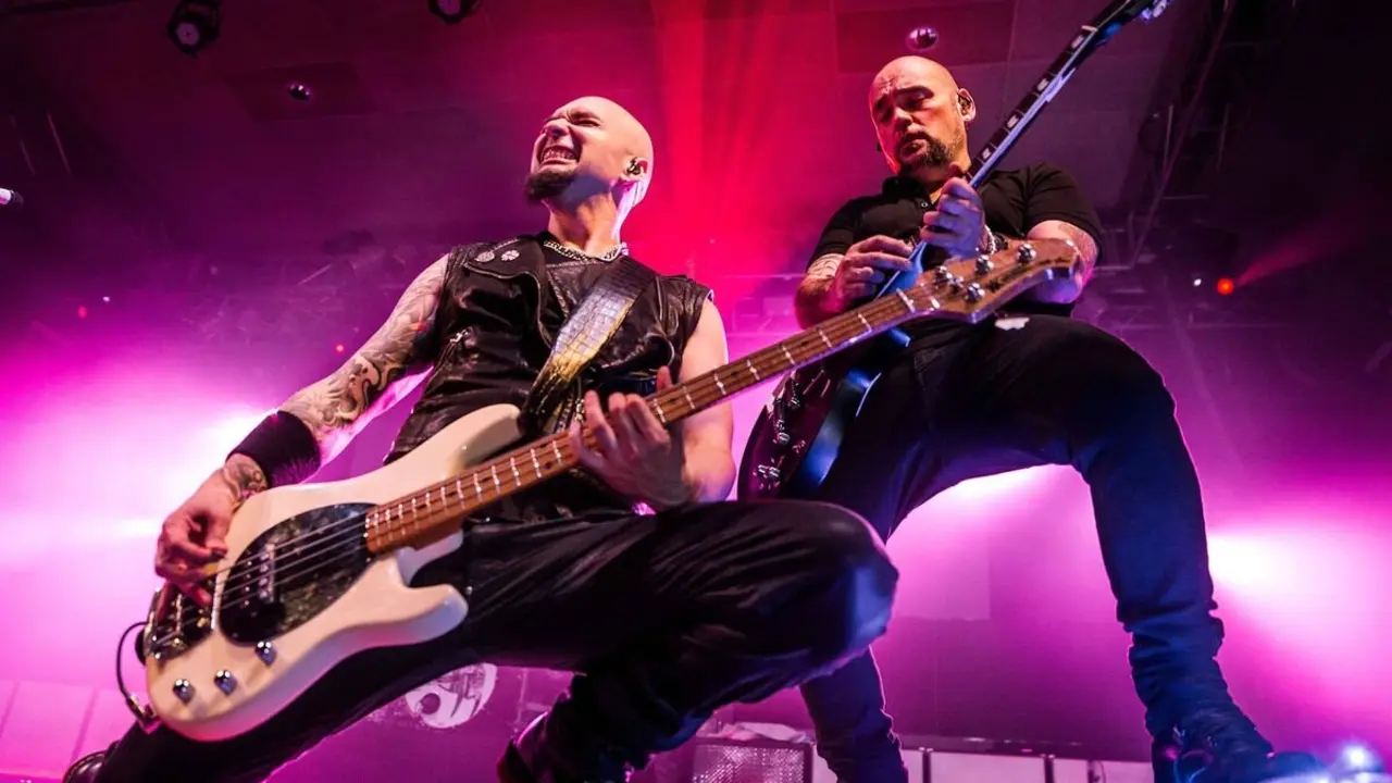 La veterana banda madrileña de rock metal Sôber en un concierto reciente en Bilbao