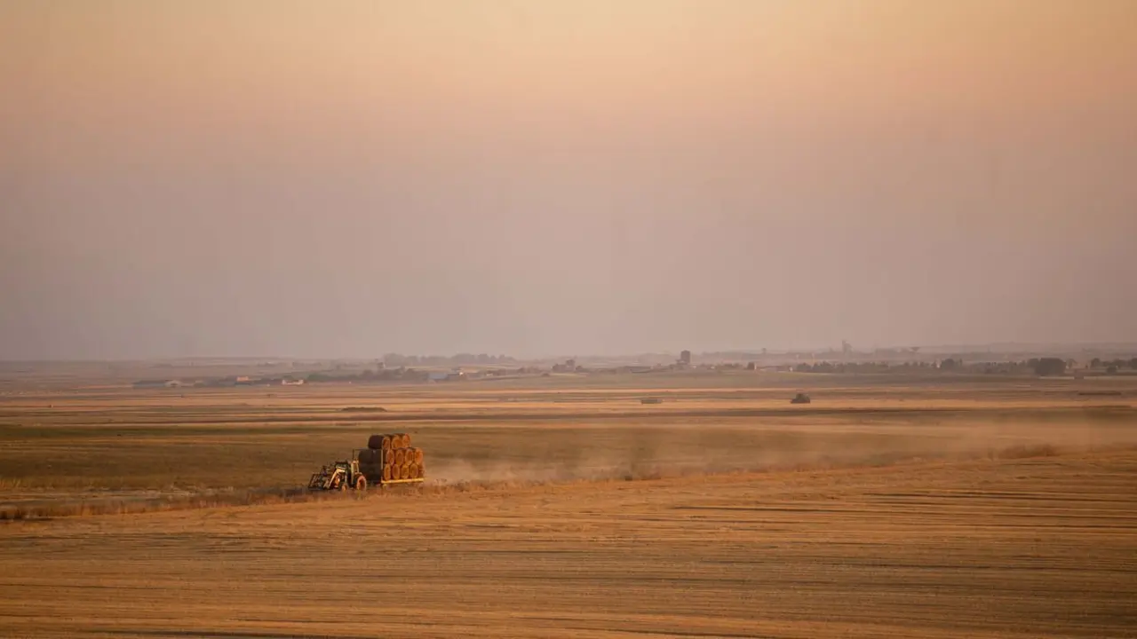 Tierras de cultivo de cereal en Tierra de Campos