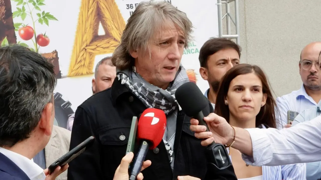 El secretario general del PSOE de Castilla y León, Carlos Martínez.