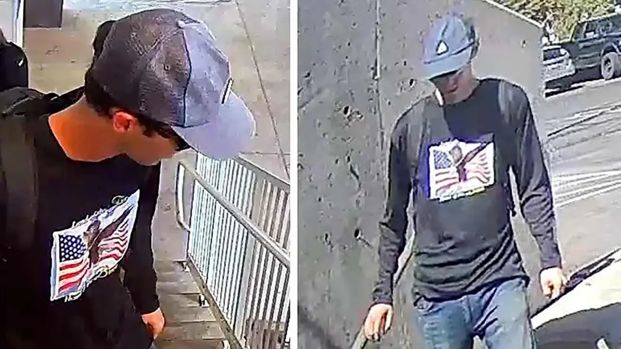 Imagen del asesino una vez identificado.