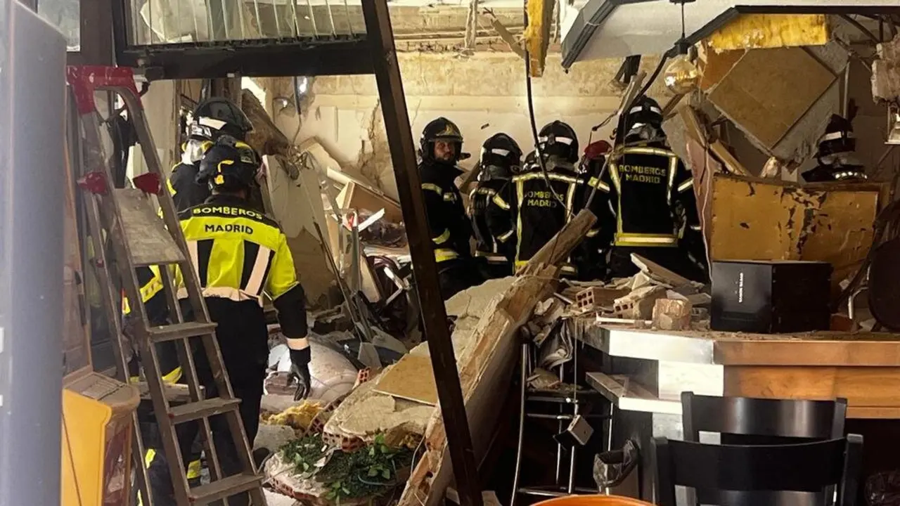 Imagen de la zona en la que se ha producido la explosión.