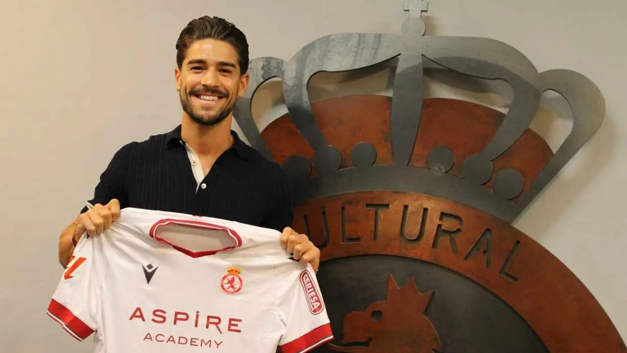 El central Ribeiro, con la camiseta de la Cultural este sábado.