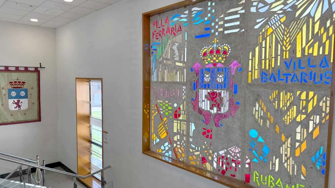 Imagen del interior del Ayuntamiento de San Andrés del Rabanedo.
