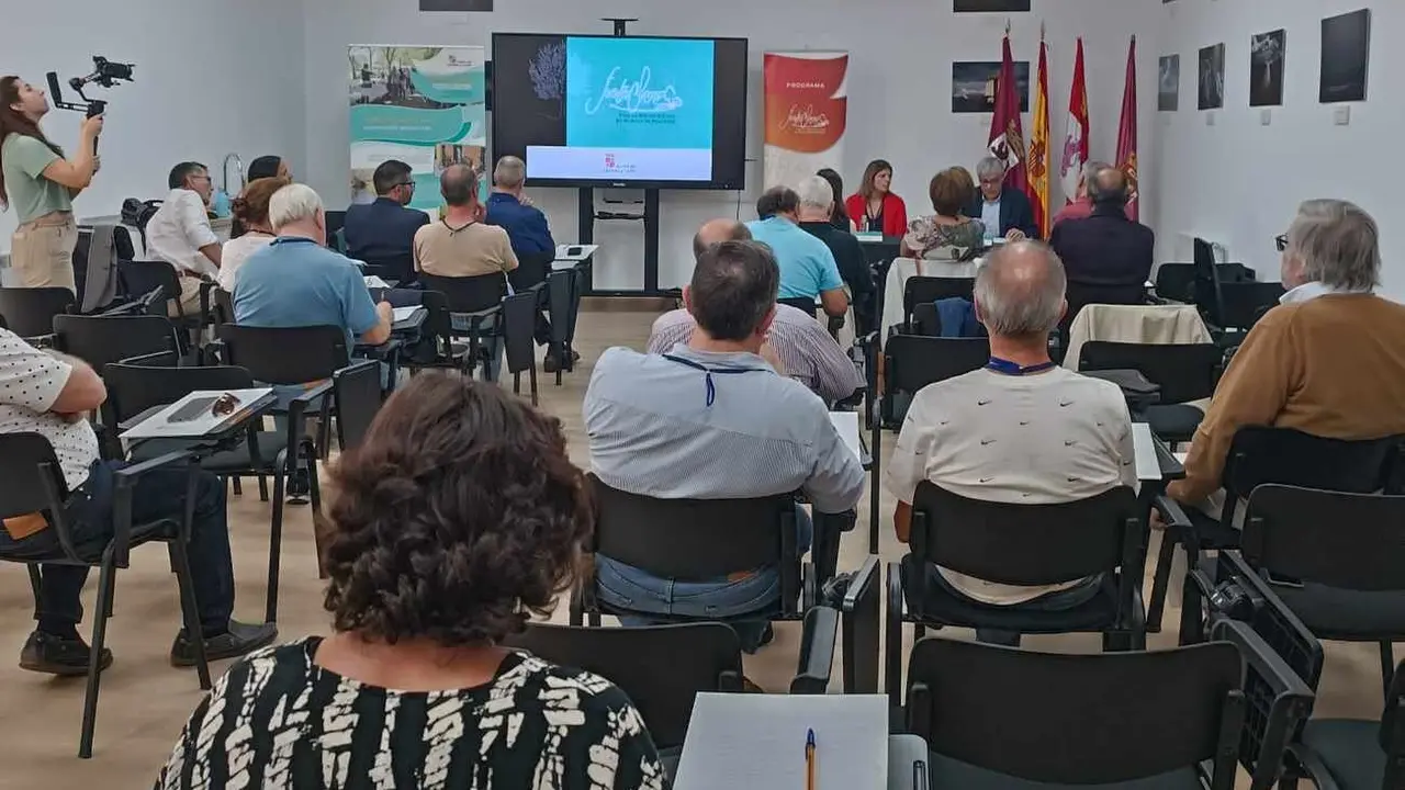 El delegado de la Junta, Eduardo Diego, durante la clausura de las jornadas.