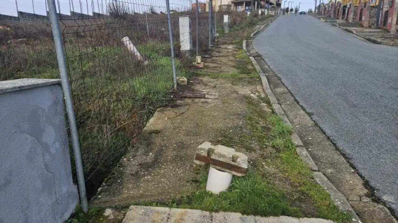Entorno de la urbanización La Cerca de Camponaraya. Foto: El Bierzo Digital