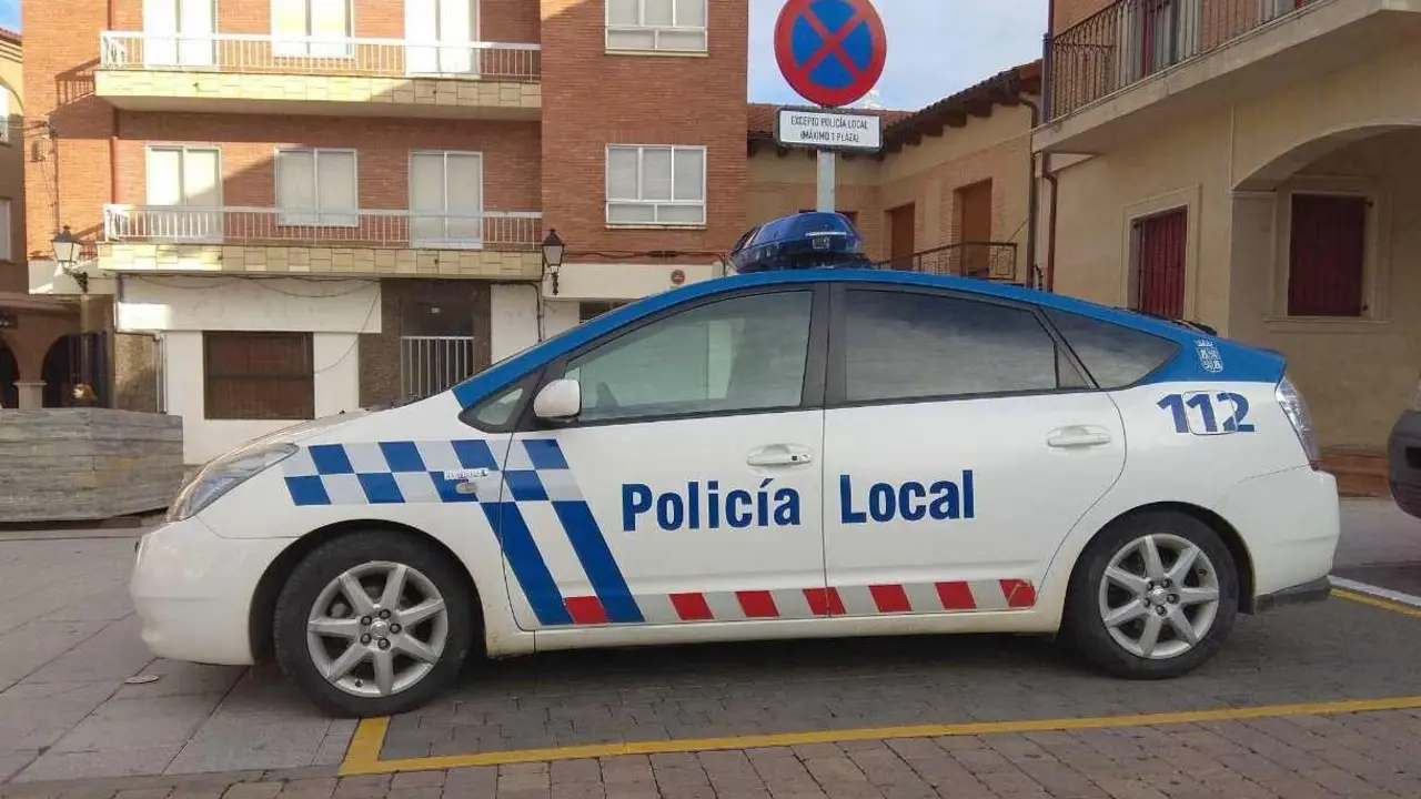 Imagen de uno de los vehículos patrulla de la Policía Local.