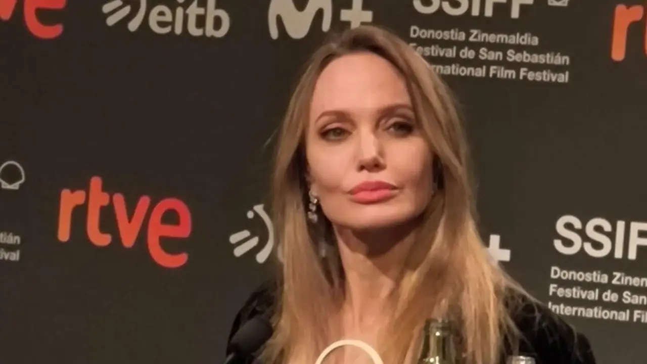 Angelina Jolie en el Festival Internacional de Cine de San Sebastián