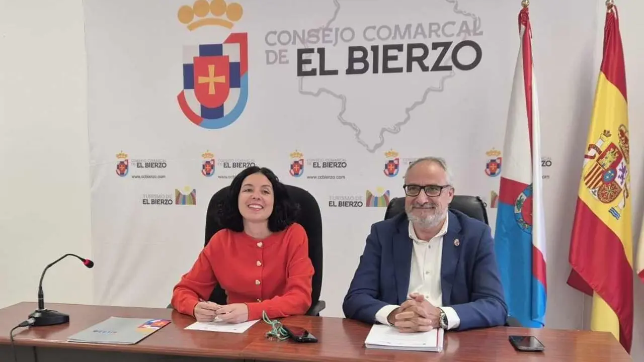 Un instante de la rueda de prensa de este martes.