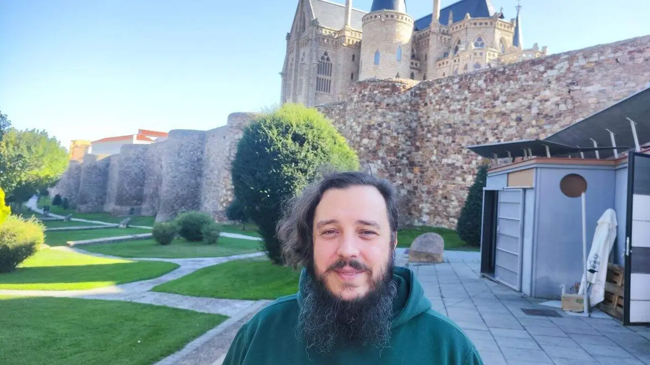 Daniel Paz en Astorga.