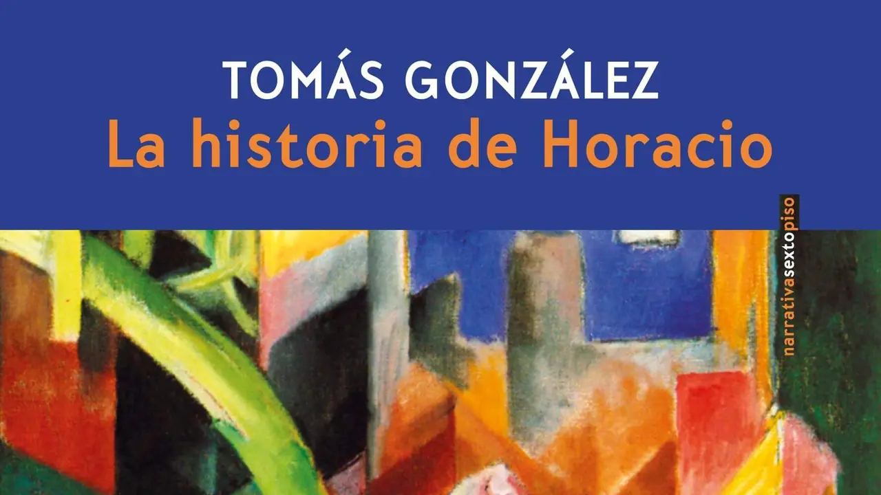 Detalle de la portada de La historia de Horacio de Tomás González.