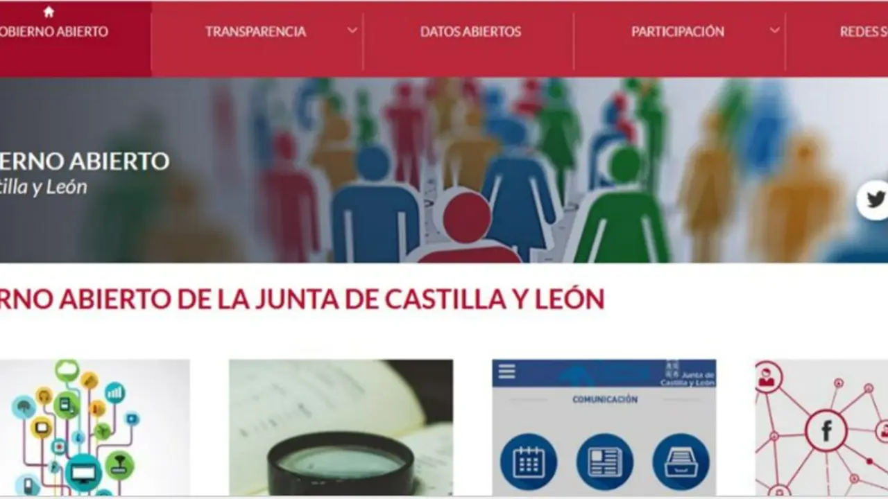 Web de Gobierno Abierto de la Junta.