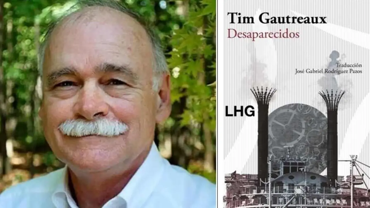 El autor Tim Gautreaux, Luisiana, 1947. Foto de la portada del libro.