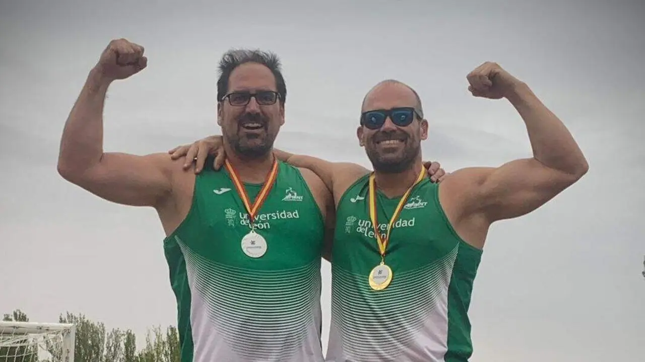 Doblete de Rubén y Felipe Fernández Montiel en el Campeonato Autonómico Máster de Pentatlón de Lanzamientos.