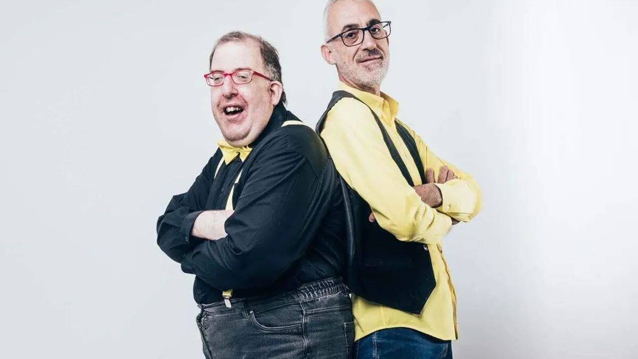 José de Luna y Edu Luky presentan 'Doscapacitados' en Bembibre.