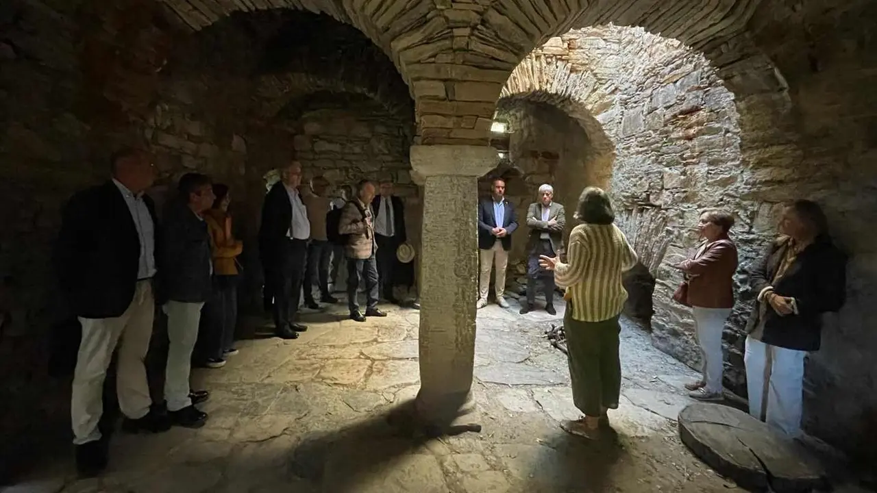 Un instante de la reunión de la Comisión de Patrimonio.