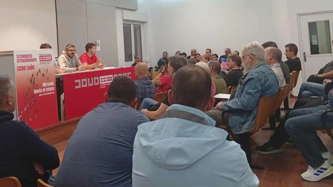Imagen de una de las asambleas del metal.