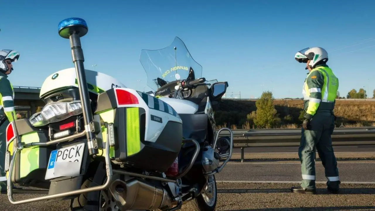 Imagen de la Guardia Civil de Tráfico.
