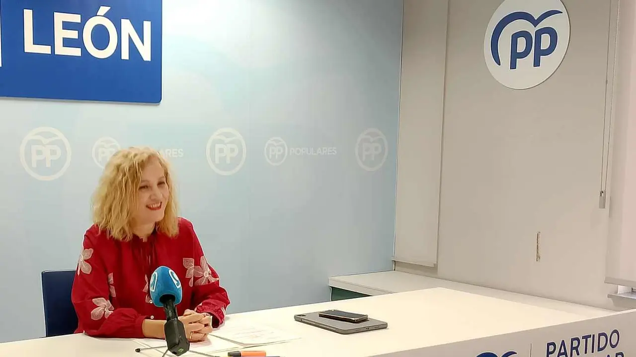 Silvia Franco, durante la rueda de prensa de este viernes.