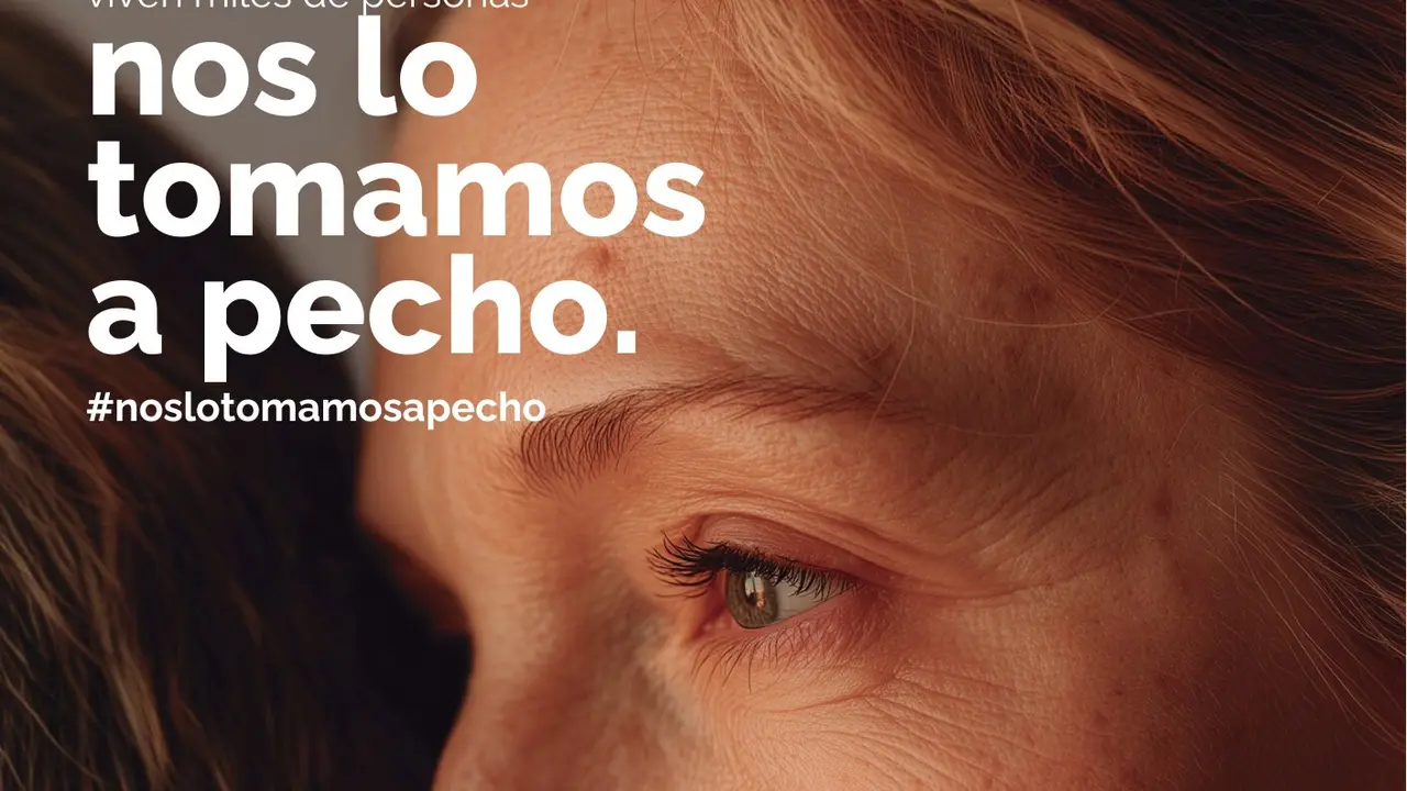 Imagen de la campaña de la AECC.