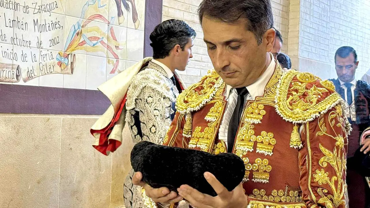 Javier Castaño, en la antesala de pisar la arena por última vez. Foto: Javier Lorenzo (@javierlorenzomv)