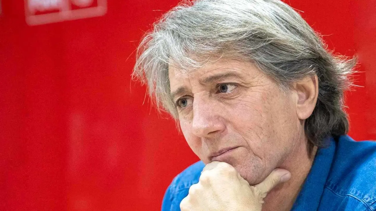 El secretario general del PSCyL y candidato a la presidencia de la Junta de Castilla y León, Carlos Martínez