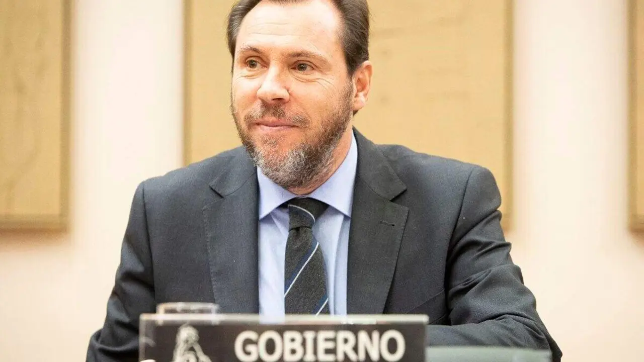 El ministro Óscar Puente, en una foto de archivo en el Congreso.