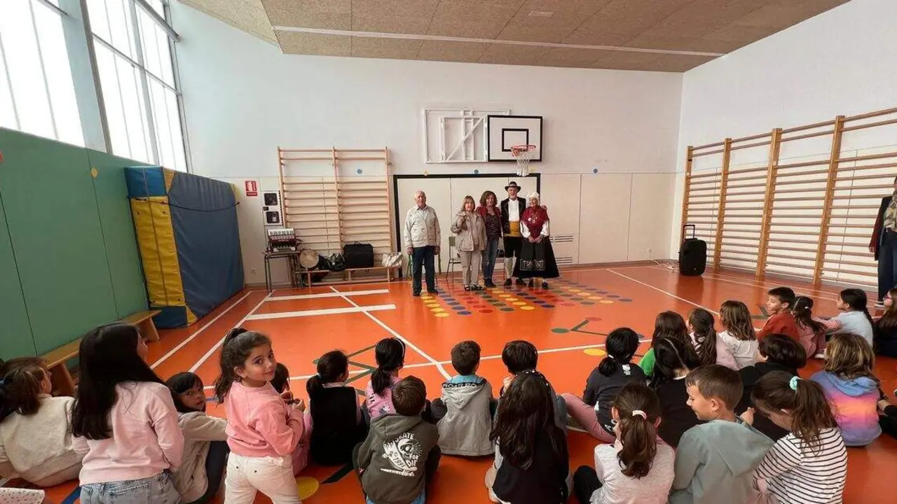 Actividad realizada en un colegio del municipio