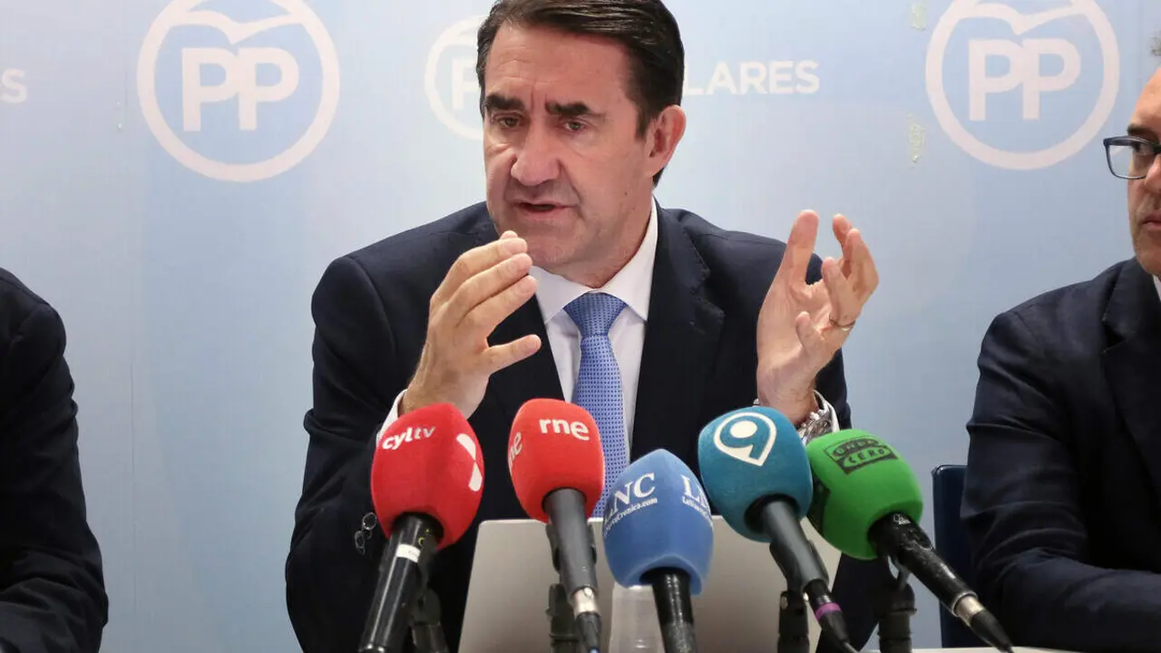 Juan Carlos Suárez-Quiñones, presidente de la gestora del PP en León.