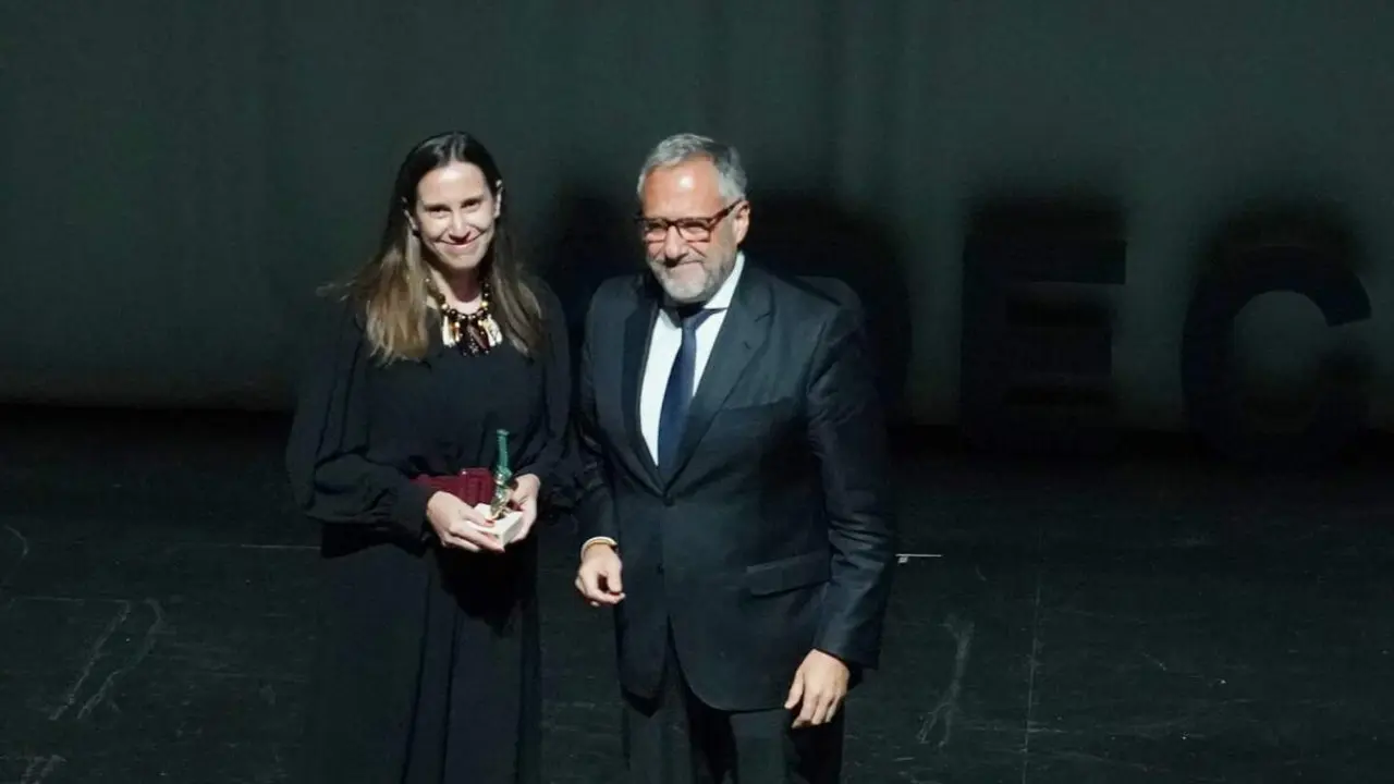 El presidente de las Cortes de Castilla y León, Carlos Pollán, participa en el acto de entrega de los V Premios ADECyL Valladolid, que organiza la Asociación de Escoliosis de la Comunidad.