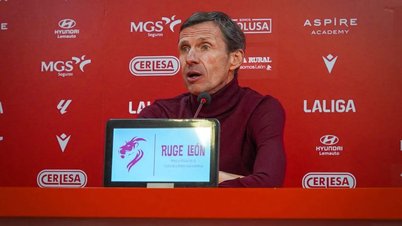 'Cuco' Ziganda, durante la rueda de prensa de este viernes.