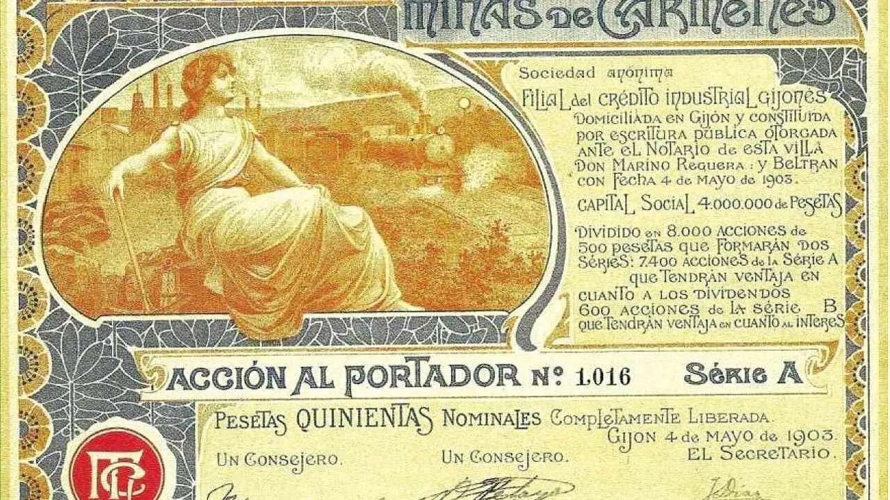 Imagen de una acción de una explotación minera ya en su tiempo dedicada a la explotación de oro.