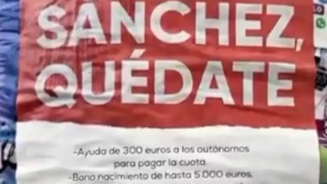 Pantallazo del video del PP.