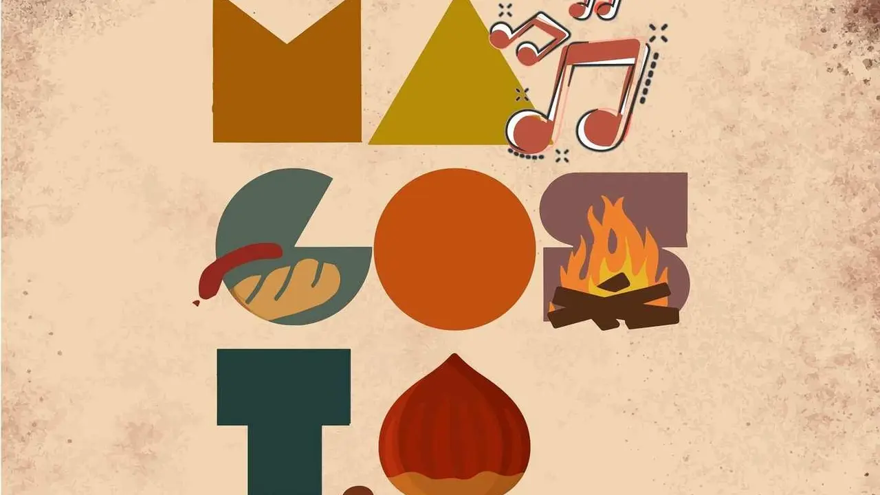 Imagen del cartel promocional del magosto.