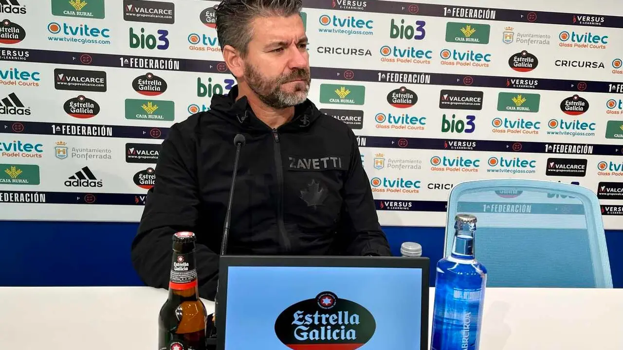 Estévez, durante la rueda de prensa de este miércoles.