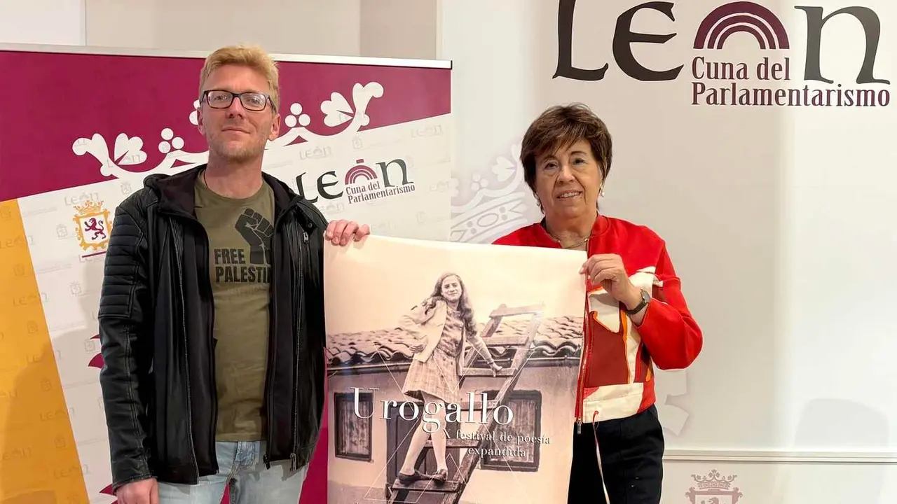 Presentación del Festival Urogallo en el Ayuntamiento de León.