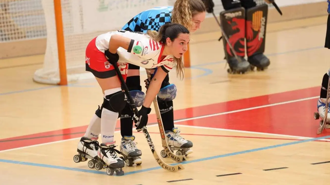 Las jugadoras de la capital del Bierzo Alto, en uno de sus partidos. Fotos: Mila García / BHC