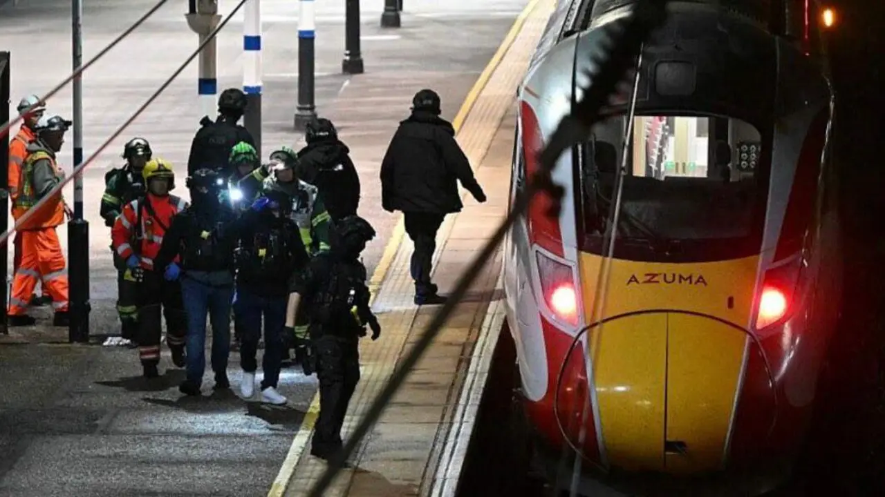 Imagen del tren en el que ha tenido lugar el suceso.