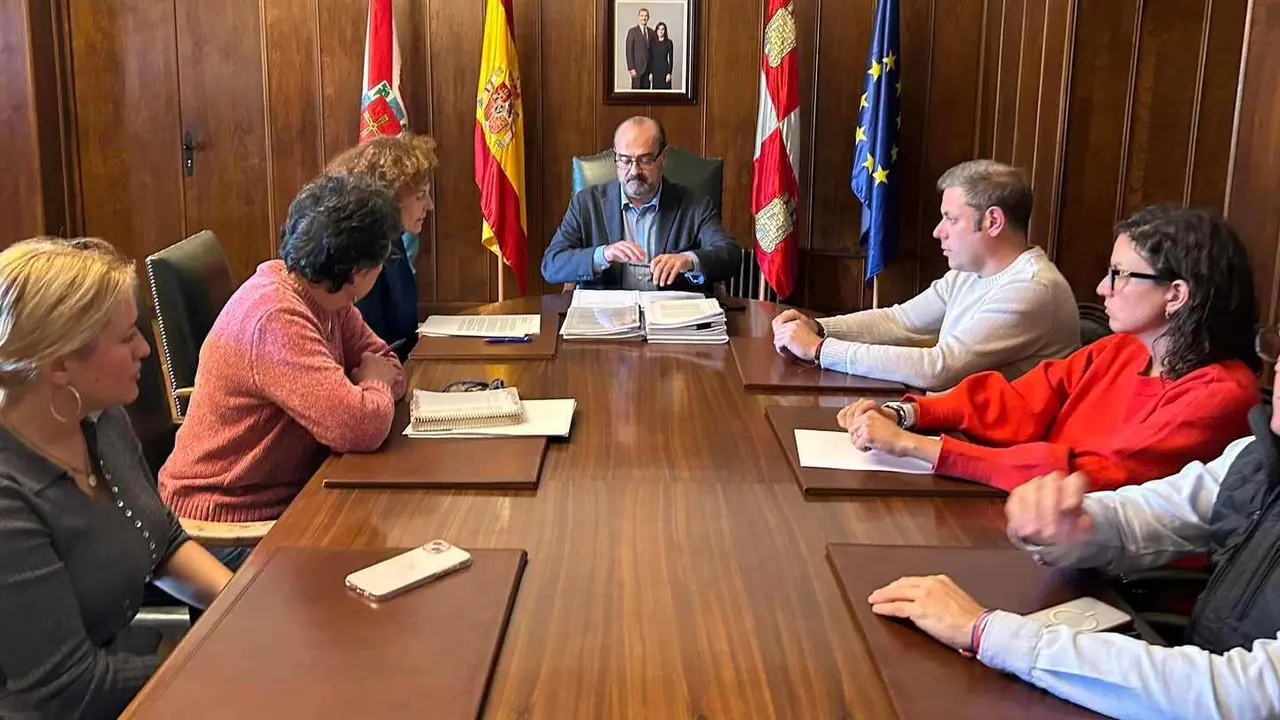 Imagen de la junta de gobierno celebrada en Ponferrada.