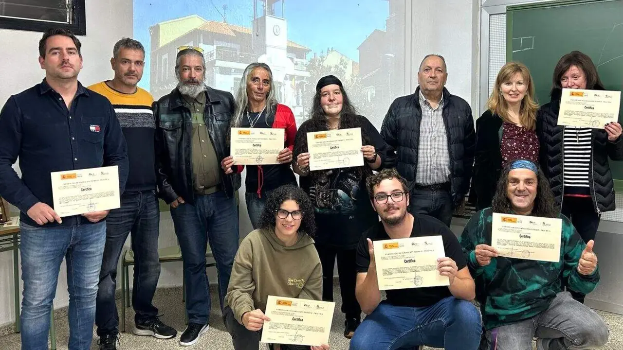 La Robla clausura el VII programa de formación y empleo.