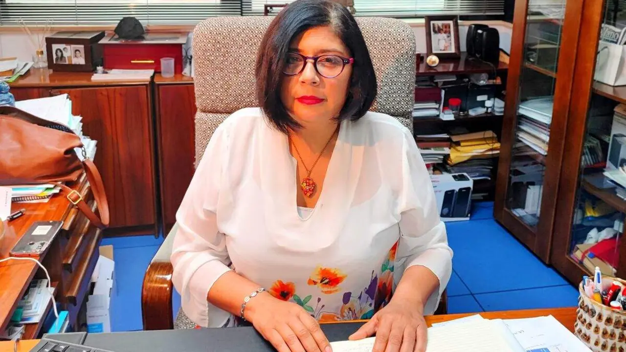 La doctora Mirna Andrade.