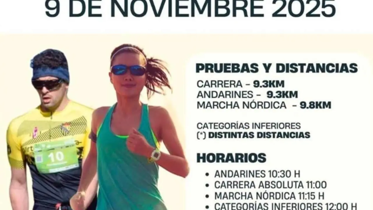 Imagen del cartel promocional de la prueba que se disputará en Sariegos.