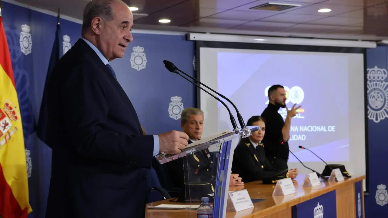 El director general de la Policía, Francisco Pardo, ha presidido este miércoles en Madrid  el acto de presentación.