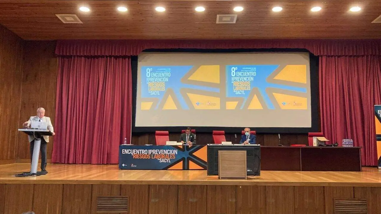 El evento fue inaugurado por el gerente del Caule. Foto: Sacyl