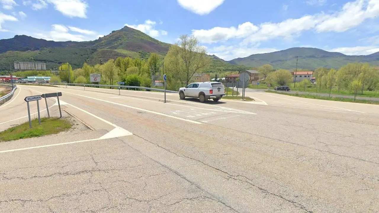 Imagen del punto en el que se ubicará la nueva rotonda, a escasos metros del conocido Ezequiel