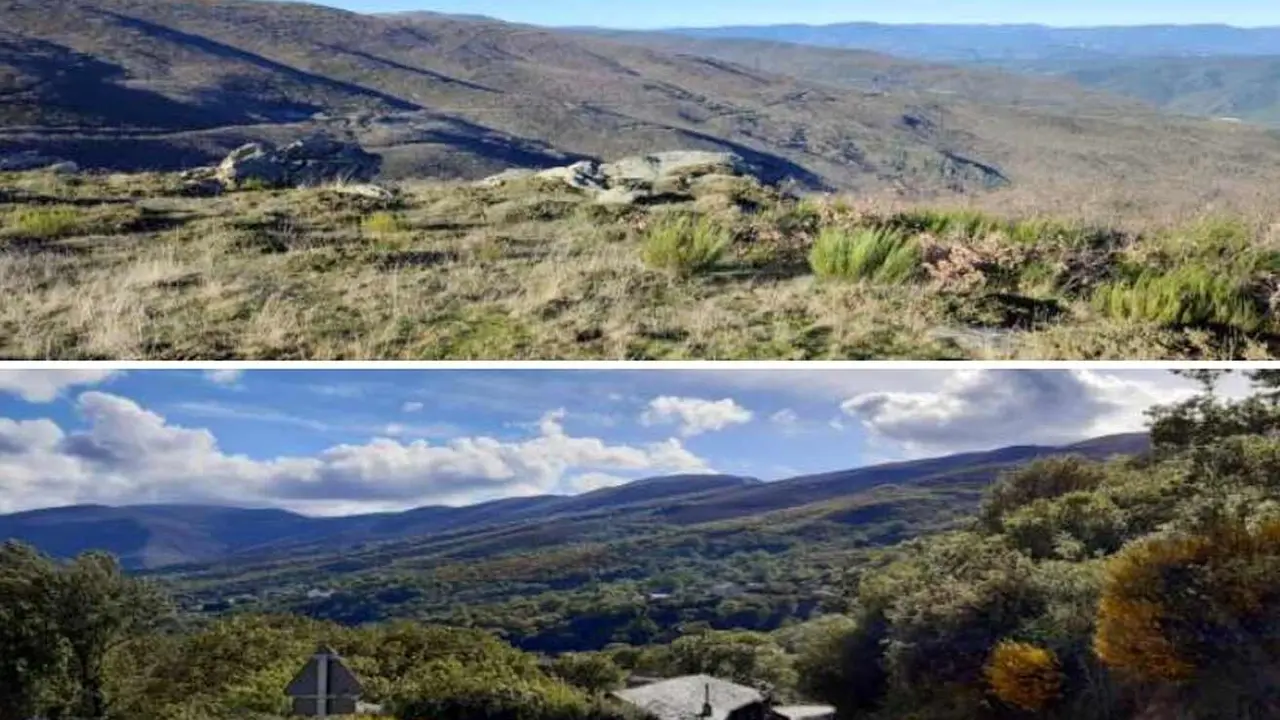 Fotos del paraje afectado por las nuevas canteras Marinita y Termenón en Benuza.