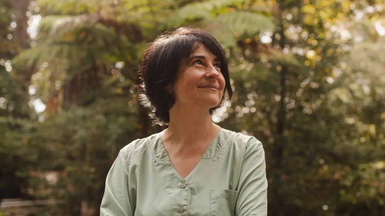 La escritora asturiana Alicia Andrés Ramos. Foto: Nay Semeya