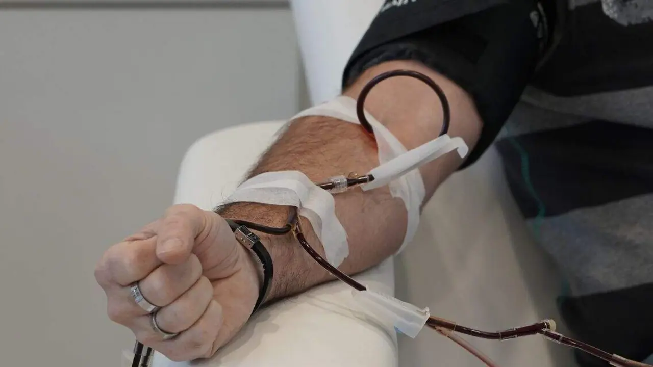 Donación por aféresis en el Centro de Hemoterapia