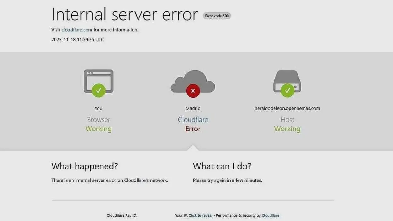 Servicios de icloud 'colgados' durante el 'apagón' del proveedor.
