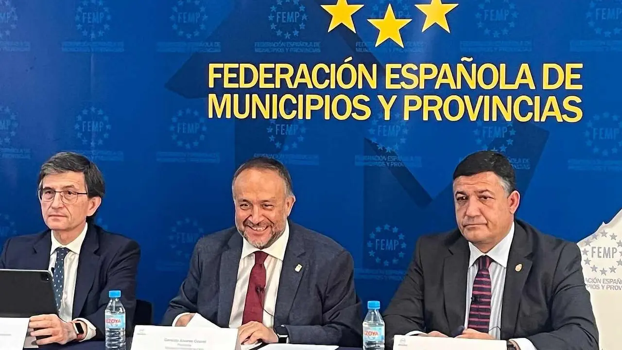 Gerardo Álvarez Courel, presidente de la Diputación de León, intervino este jueves en la Jornada sobre el futuro de las Diputaciones Provinciales, organizada por la Federación Española de Municipios y Provincias (FEMP) con motivo de su 45º aniversario.